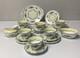 Royal Albert Prudence Green 21 Piece Tea Set Vintage