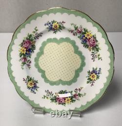 Royal Albert PRUDENCE Green 21 Piece Tea Set Vintage