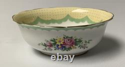 Royal Albert PRUDENCE Green 21 Piece Tea Set Vintage