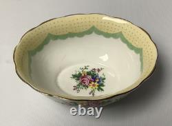 Royal Albert PRUDENCE Green 21 Piece Tea Set Vintage