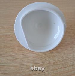 Royal Albert Val Dor Bone China Coffee Set White Gold Trim 15 Pieces Vtg Used