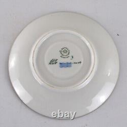 Royal Copenhagen Coffee Service for Six Brown Rose Pattern 688 Complete Vintage