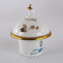 Royal Copenhagen Coffee Service for Six Brown Rose Pattern 688 Complete Vintage