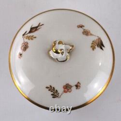 Royal Copenhagen Coffee Service for Six Brown Rose Pattern 688 Complete Vintage