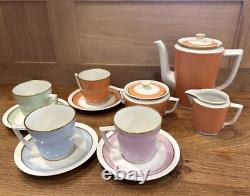 Royal Copenhagen Multi Coloured Vintage Coffee Set