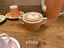 Royal Copenhagen Multi Coloured Vintage Coffee Set
