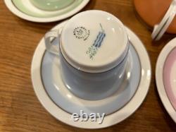 Royal Copenhagen Multi Coloured Vintage Coffee Set