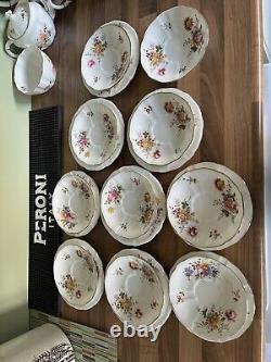 Royal Crown Derby Derby Posies Tea Set