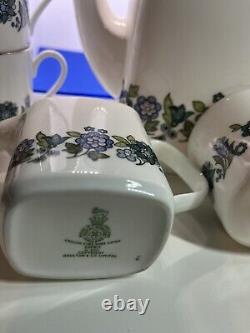 Royal Doulton Esprit Fine Bone China Vintage Coffee Set