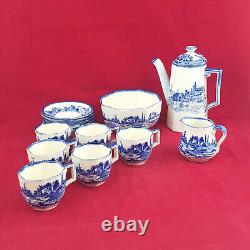 Royal Doulton Norfolk Coffee Set (Set Of 6 15 Pieces) RD 1163