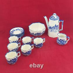 Royal Doulton Norfolk Coffee Set (Set Of 6 15 Pieces) RD 1163