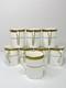 Royal Doulton Royal Gold Demitasse Cup Coffee Tea Set 8 Vintage H4980 New W Tags