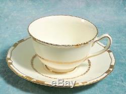 Royal Doulton VINTAGE Tea Coffee SET Gold Encrusted edges Cream 1938 V1926