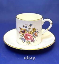 Royal Worcester Vintage Boxed Bournemouth Coffee Set for 6 in Original Box