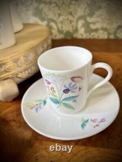 STIG LINDBERG PORCELAIN Coffee 9pc (plus lid) Set Vintage