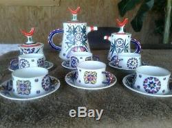 Sargadelos Vintage Porcelain Coffee set