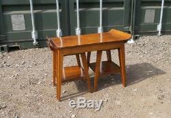 Set Of 3 Retro Remploy Vintage Coffee Table 1950s Bentwood Trio 2 Side Tables