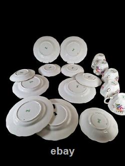 Set of 5 Trio ROYAL CROWN DERBY'DERBY POSIES' TEA WARE Sets Vintage VGC