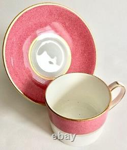 Set of 6 Rare Vintage Aynsley Senator Bone China Tea / Coffee Cups & Saucers