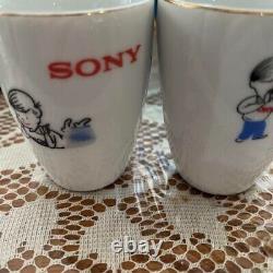 Sony boy ah-chan Teacup Set Showa Retro Very Rare Vintage No Box