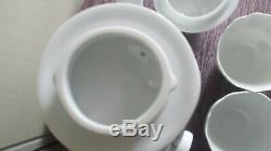 Stunning vintage Hutschenreuther porcelain coffee set from germany very rare