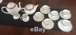 Stylish, Vintage, Wedgewood Amherst, Bone China Tea/Coffee Set for 6 people
