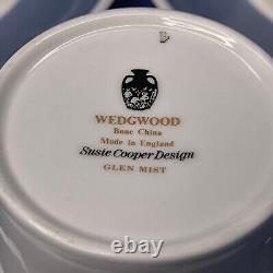 Susie Cooper GLEN MIST 21 Piece COFFEE SET for SIX Vintage Wedgwood EXC