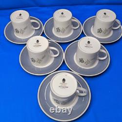 Susie Cooper GLEN MIST 21 Piece COFFEE SET for SIX Vintage Wedgwood EXC