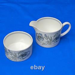 Susie Cooper GLEN MIST 21 Piece COFFEE SET for SIX Vintage Wedgwood EXC