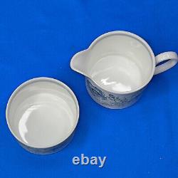Susie Cooper GLEN MIST 21 Piece COFFEE SET for SIX Vintage Wedgwood EXC