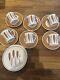 Suzie Cooper Coffee Set And Side Plates Bone China X6 Hyde Park Vintage