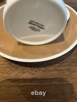Suzie Cooper Coffee Set And Side Plates Bone China X6 Hyde Park Vintage