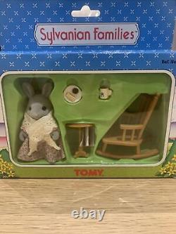 Sylvanian Families Vintage Grandma's Coffee Break Set Rare Beautiful Boxed