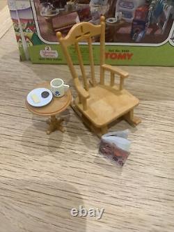 Sylvanian Families Vintage Grandma's Coffee Break Set Rare Beautiful Boxed