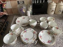 Tea set bone china vintage