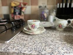 Tea set bone china vintage