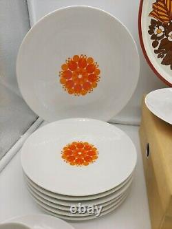 Thomas Of Germany Coffee set 1960's 70s Medallion UNUSED Mid century Retro SUPER