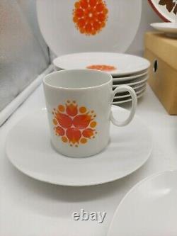 Thomas Of Germany Coffee set 1960's 70s Medallion UNUSED Mid century Retro SUPER