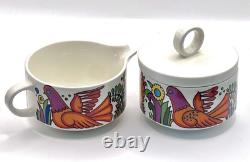 VILLEROY & BOCH / ACAPULCO / Coffee Set For 3 / Vintage / 9 Items / VGC