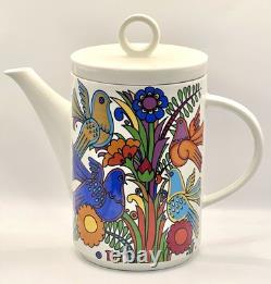 VILLEROY & BOCH / ACAPULCO / Coffee Set For 3 / Vintage / 9 Items / VGC