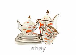VINTAGE COFFEE SET STEATYT KATOWICE POLAND 1960s ZYGMUNT BUKSOWICZ SERVICE SET