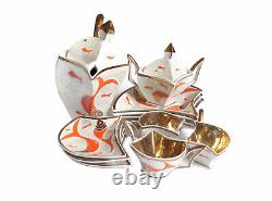 VINTAGE COFFEE SET STEATYT KATOWICE POLAND 1960s ZYGMUNT BUKSOWICZ SERVICE SET