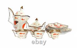 VINTAGE COFFEE SET STEATYT KATOWICE POLAND 1960s ZYGMUNT BUKSOWICZ SERVICE SET