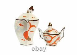 VINTAGE COFFEE SET STEATYT KATOWICE POLAND 1960s ZYGMUNT BUKSOWICZ SERVICE SET