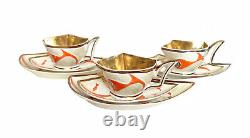 VINTAGE COFFEE SET STEATYT KATOWICE POLAND 1960s ZYGMUNT BUKSOWICZ SERVICE SET