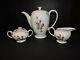 Vintage Rosenthal Aida Winifred Tea Set Petal Lane Coffee Pot With Lid, Creamer, A