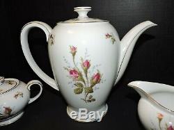 VINTAGE ROSENTHAL AIDA WINIFRED TEA SET PETAL LANE COFFEE POT With LID, CREAMER, A