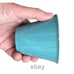 VTG 9 Salem North Star Atomic Starburst Cup & Saucer Coffee Turquoise Tea Set