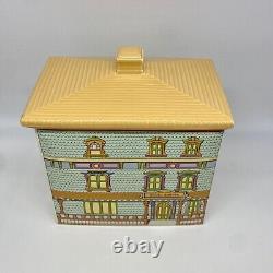 VTG Avon Townhouse Canister Set Tea Room Coffee House Confectionery Sweet Shoppe