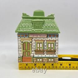 VTG Avon Townhouse Canister Set Tea Room Coffee House Confectionery Sweet Shoppe